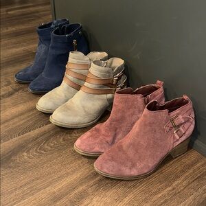 3 Pairs Women’s Boots-all three included at listing price!